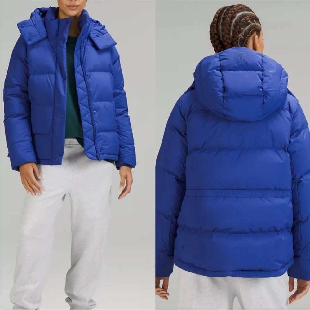 Lululemon Wunder Puff coat in Psychic. Size 12. NWT - Picture 3 of 3